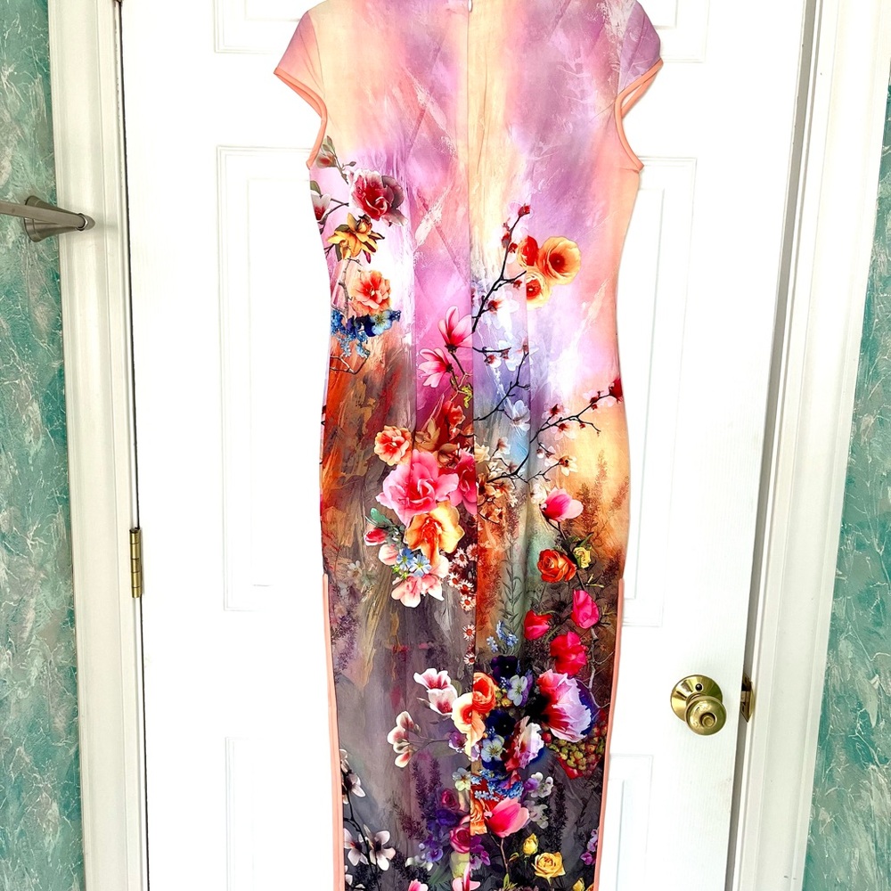 NWOT Silk Cheongsam Dress - Picture 3 of 6